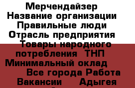 Мерчендайзер › Название организации ­ Правильные люди › Отрасль предприятия ­ Товары народного потребления (ТНП) › Минимальный оклад ­ 26 000 - Все города Работа » Вакансии   . Адыгея респ.,Адыгейск г.